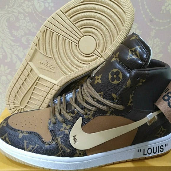 lv x off white x air jordan 1